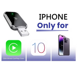 Wireless Carplay Adapter For Iphone,Wired To Wireless Carplay,Wireless For  Carplay Adapter With Cable USB &USB-C