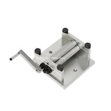 DIY Manual Plate Rolling Machine Soft Metal Tube Bending Machine Household Round Roller Tube Machine Bending Processing Tools