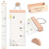 New Pack Of 1 Participatory Growth Chart For Kids Wall Deck Highlighting Fun Animations And Accurate Evidence