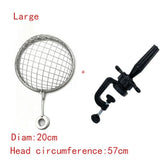 Metal Wig Holding Stand – Head Shape Frame for Silk-Based Topper & Wig Making Best Tool