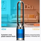 Adjustable Thermostat Control Energy Saving eco Mode Low Noise Bedroom Fan Remote Control 42 Inch Cooling And Heating Fan