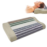 Chakra Jade Pillow Tourmaline Negative Ion Therapy Natural Crystal for Insomnia Neck Head No Heated