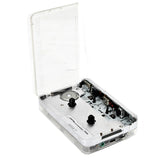 Cassette Player Portable Tape Recorder To Mp3 Full Transparent Shell USB Cassette Capture To MP3 Format Tape Music Player
