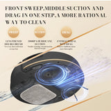 NEW 3 IN 1 Intelligent Vacuum Sweeping Mopping Robot Home Fully Automatic Cleaning Machine APP Control With Water Tank Robot