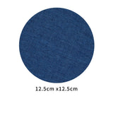 100pcs Denim Patches for Jean Clothing DIY Fabric Iron On Patches Appliques Repair Jeans Pants Elbow Knee Apparel