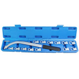 15pcs/set of Car Engine Belt Adjustable Wrench for Disassembly and Assembly of Idler Pulley Tensioning Special Auto Repair Tool