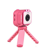 GW-S11 48MP Handheld Bracket HD Dual-Lens Children Camera With Photo Video Support Fixed Multifunctional Camera, Durable Pink