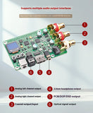 New AK4493S Raspberry Pi DAC Audio Decoding Board  Digital Broadcasting Supports I2S to Coaxial Fiber HDMI ES9038