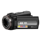 4K HD 48MP WIFI Action Digital Cameras Anti-Shake Monoculars Camcorder 16X Zoom DV Recorder Camera with Rotation Screen