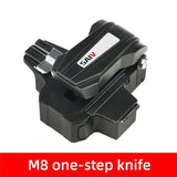 M8 Fiber Cleaver High Precision Fiber Optic Cleaving Tool Fully Automatic Fiber Fusion Splicer Cutter Cold Cut Hot Melt