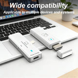 5.8G USB Type C HD Wireless Video Audio Transmitter And Receiver 1080P 50M Wifi Display Screen TV Stick Extender