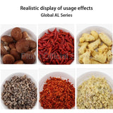 Small Stainless Steel Meat Grinder Butcher Shop Special Sausage Stuffer Light and Efficient Easy to Clean eEectric Meat Grinder