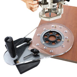Woodworking Milling Machine Base Engraving Machine Trimming Machine Flip Plate Bottom Plate Slotting Trimming Drilling Locator