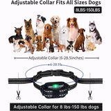 Professional Remote Dog Training Collar, Rechargeable and Rainproof,  Suit for 8-150Lbs Dogs