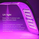 LED Light Facial Mask 5D Collagen Spray Spectrometer EMS Micro-Current Massage Skin Whitening Moisturizin 8 Colors Beauty Lamp