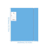Multi-functional Loose-leaf Design File Folder Set PP Waterproof Test Paper Storage Clip Document Organizer School Office