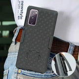 2in1 Armor Shockproof Case for Samsung Galaxy S25 S23 S22 S26 Plus S24 Ultra S21 S25 Ultra Sport Waist Belt Clip Phone Cover