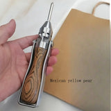 1891 German  Multifunctional Semi-automatic Forward and Reverse Lever Wooden Handle Retro Ratchet Screwdriver