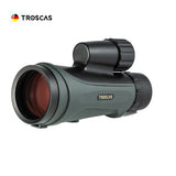 TROSCAS 12X50 Outdoor Waterproof ED Telescopes Monocular Handheld Professional HD Bird Watching Mirror for Hunting Camping