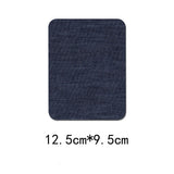 100pcs Denim Patches for Jean Clothing DIY Fabric Iron On Patches Appliques Repair Jeans Pants Elbow Knee Apparel
