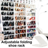 Shoe Slots Space Saver Shoe Rack Organizer With Strong Load-Bearing Shoe Cabinet Space Saver For High Heeled Shoes Mary Jane