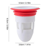 Shower Drain Plug Anti Odor Floor Drain Valve Sewer Core Backflow Preventer Shower Bathroom Kitchen Floor Drain Strainer To