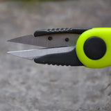Shrimp Shape Fold Scissors Fishing Line Cutter Fishing Quick Knot Tool Set Clipper Nipper Hook Sharpener Fishing Tackle