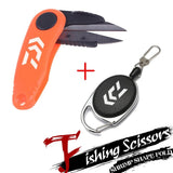 Shrimp Shape Fold Scissors Fishing Line Cutter Fishing Quick Knot Tool Set Clipper Nipper Hook Sharpener Fishing Tackle