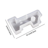 Silicone Candle Holder Resin Molds Candlestick Numbers Casting Mold Household Craftwork Molds For Bedroom Bathroom Living Room