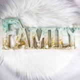 Silicone Resin Molds Non-stick Soft DIY Silicone Resin Craft Mold For Family Patterns Table Decorations Light Box Decoration