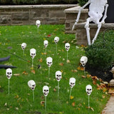 Skeleton Garden Decoration Garden Skull Decor Waterproof Skull Outdoor Garden Decoration Skull Garden Patio Lawn Yard Stake For