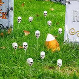 Skeleton Garden Decoration Garden Skull Decor Waterproof Skull Outdoor Garden Decoration Skull Garden Patio Lawn Yard Stake For