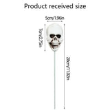 Skeleton Garden Decoration Garden Skull Decor Waterproof Skull Outdoor Garden Decoration Skull Garden Patio Lawn Yard Stake For