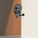 Skull Helmet Holder Motorcycle Helmet Rack Wall Mount Helmet Display Stand Hook For Helmets Keys Hats Jacket Hanger