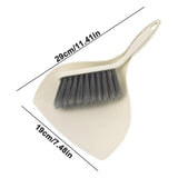 Small Broom Dustpan Set Mini Portable Handheld Floor Sweeper Cleaning Tool For Keyboard Tabletop Kitchen Bedroom Living Room