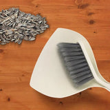 Small Broom Dustpan Set Mini Portable Handheld Floor Sweeper Cleaning Tool For Keyboard Tabletop Kitchen Bedroom Living Room