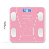Smart Smart Body Fat Scale Bluetooth Electronic Scale Body Scale Adult Fat Scale Weighing BMI Analyzer Supports App