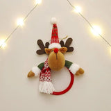 Snowman Towel Ring Towel Ring Holder Handmade Portable Towel Storage Hang Towel Ring For Clubs Hotels Shopping Malls