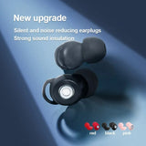 Soft Silicone Anti Noise Sleeping Ear Plug, Noise Reduction, Sound Insulation, Head Protection, Waterproof Cotton, Swimming Cott