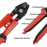 Special Aluminum Sleeve Crimping Pliers For Steel Wire Rope Fishing Clamp Chuck Shearing Hardware tools Crimping Range 0.1-2.2mm