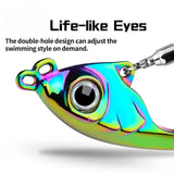 Spinner Bait 9g 13g 17g Metal Vib Fishing Lure Trolling Rotating Spoon Wobbler Sinking Hard Bait With Sequin Pesca For Bass Pike