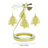 Spinning Candle Holder Rotary Candle Holder Candlestick Spinning Candleholder Metal Table Centerpieces Revolving Candlesticks