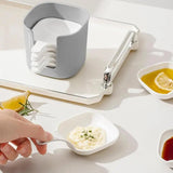 Spit Bone Dishes Salad Plates Reusable Spit Bone Dish Multifunction Salad Plates Grey White Small Plates For Fruit Sushi Cake