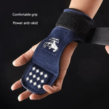 Spot Assistance Belt With Fitness Gloves, Pull Up To Practice Back Grip Strength, Male And Female Palm And Wrist Rotectors