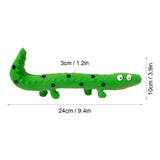 Squeaky Dog Toys Lizard Shape Puppy Chew Toys Pet Chew Toys Bite Resistant For Small Medium Large Breeds Squeaky Toy