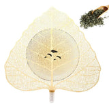 Stainless Steel Tea Strainer Leaf Shape Kung Fu Tea Cup Strainer Reusable Stainless Steel Tea Strainer Maple Coffee Mugs Tea Cup