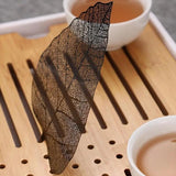 Stainless Steel Tea Strainer Leaf Shape Kung Fu Tea Cup Strainer Reusable Stainless Steel Tea Strainer Maple Coffee Mugs Tea Cup