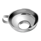 Stainless Steel Wide  Mouth Canning Funnel With Large Diameter For Packaging Food Pickles Fruit Jam Sausages Kitchen Accessory