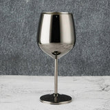 Stainless Steel Wine Glasses Unbreakable Metal Cocktail Glasses , 500 Ml, for Drinking Cocktails and Wine at Bar and Home