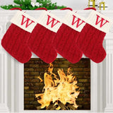 Stockings For Santa Claus Soft And Classic Christmas Stockings Faux Wool Stockings For Present Surprise For Door Fireplace
